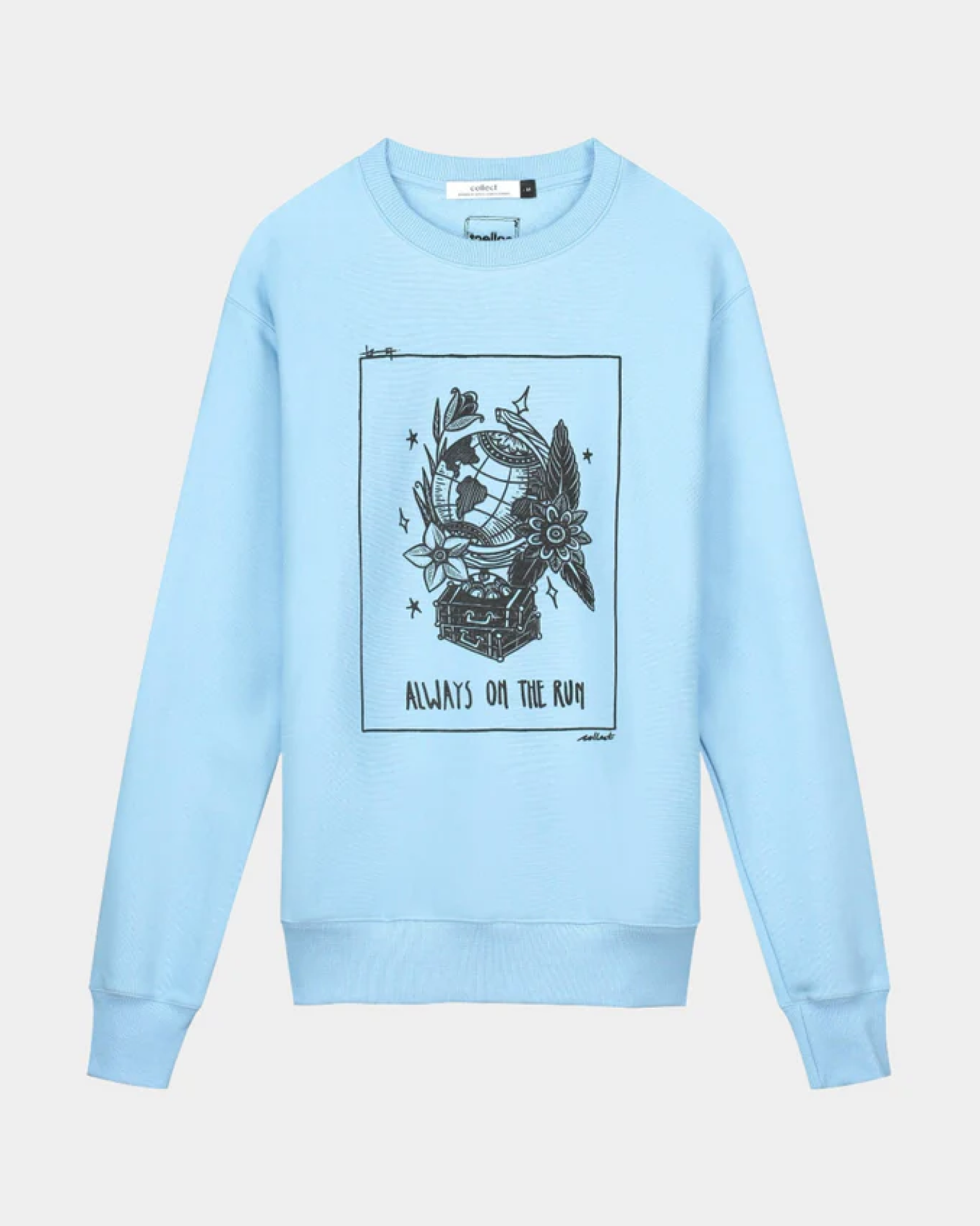 Always On The Run Sweater Light Blue