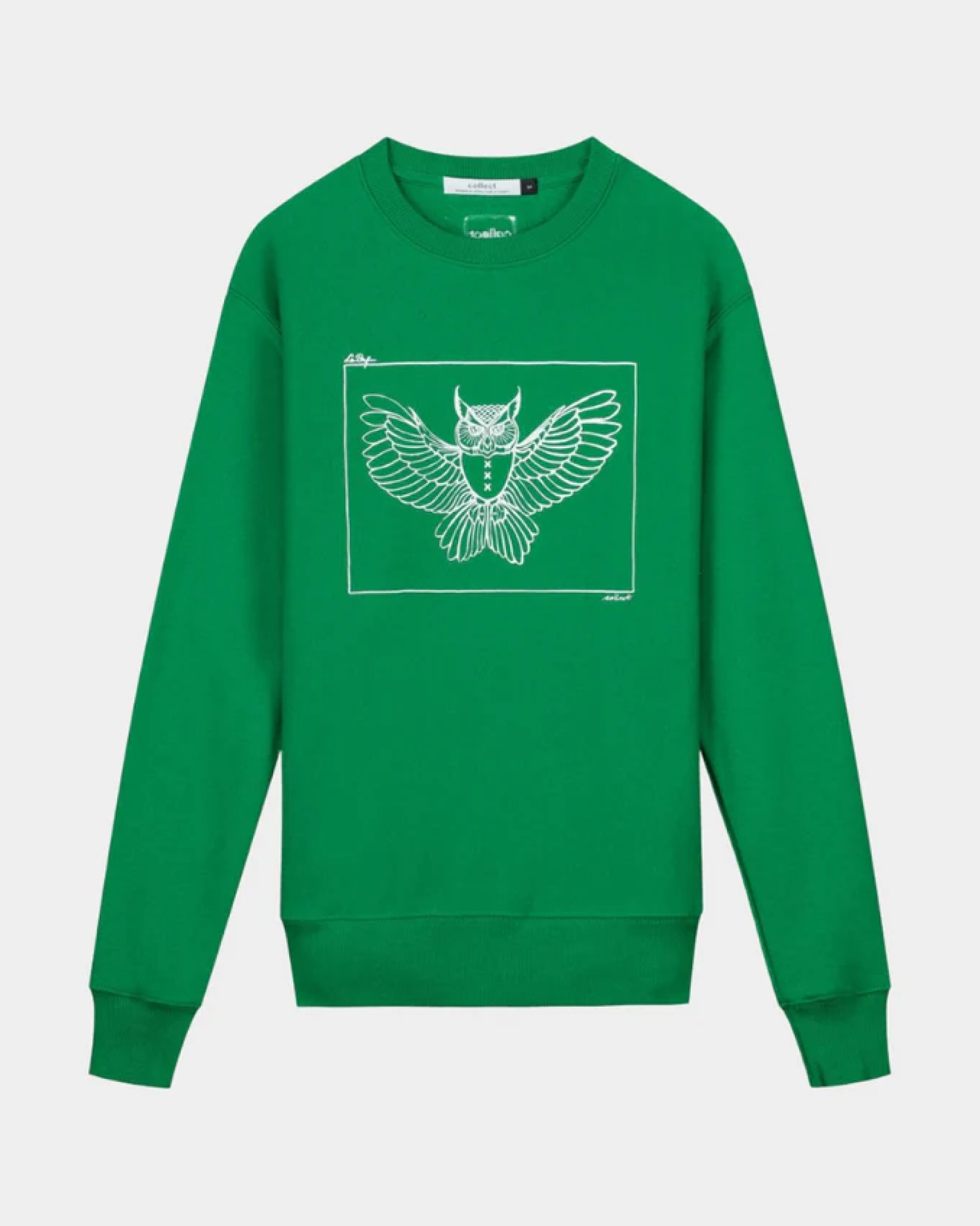 Owl Sweater Green
